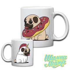 мопс, собака, dog